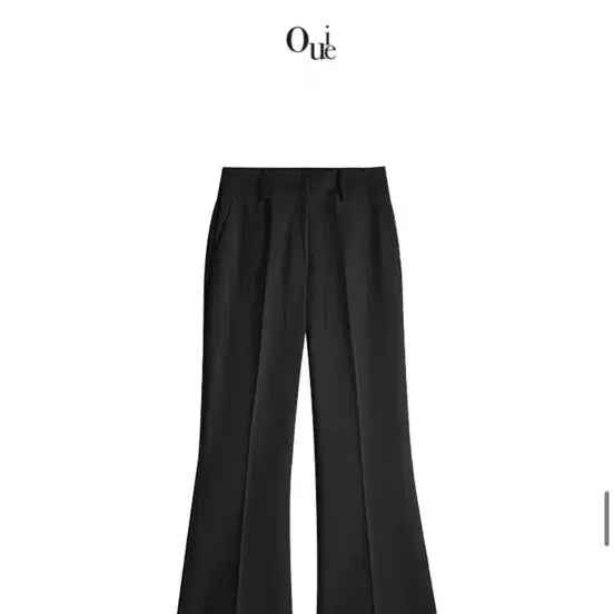 [BUNJANG] Woohee Twill Bootcut Slacks - Black / 우이 트윌 부츠컷 슬랙스 블랙