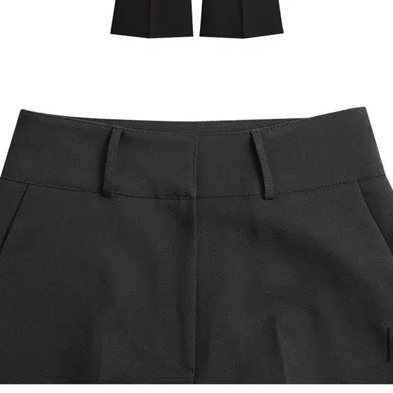 [BUNJANG] Woohee Twill Bootcut Slacks - Black / 우이 트윌 부츠컷 슬랙스 블랙
