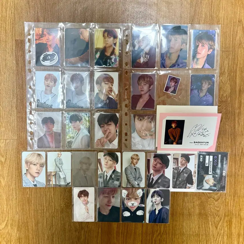 [BUNJANG] EXO Baekhyun B Album Bundle Set Photocard / 엑소 백현 비앨범 포토카드 포카 일괕