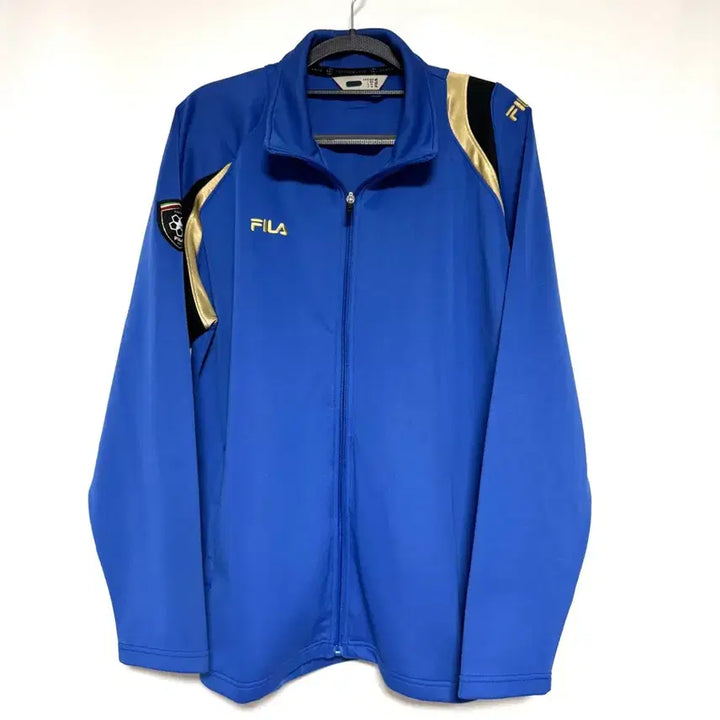 [BUNJANG] Fila Blue Full-Zip Jacket Size L/XL / 휠라 파란색 집업 자켓 100-105
