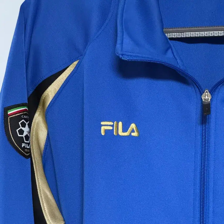 [BUNJANG] Fila Blue Full-Zip Jacket Size L/XL / 휠라 파란색 집업 자켓 100-105