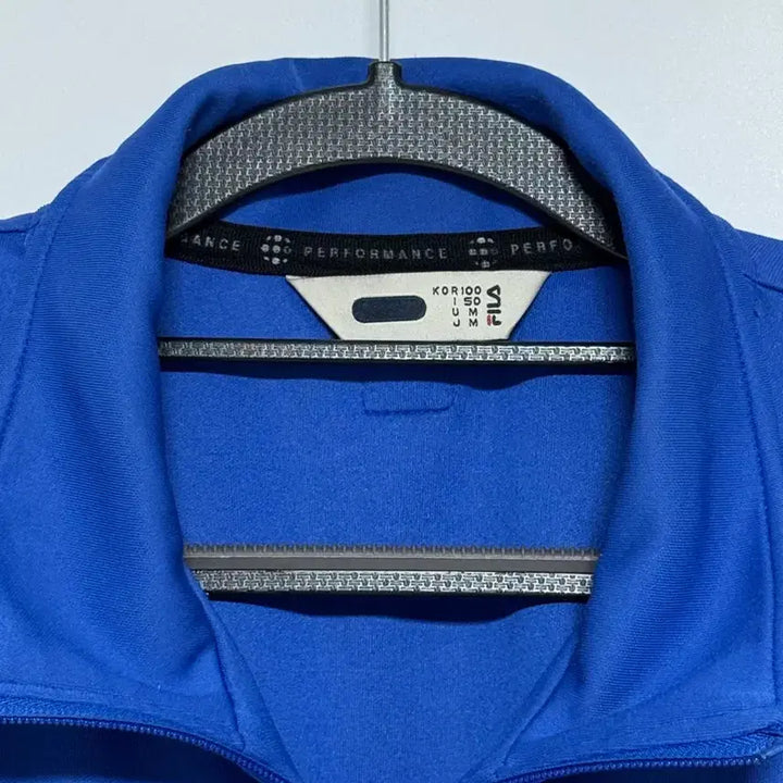 [BUNJANG] Fila Blue Full-Zip Jacket Size L/XL / 휠라 파란색 집업 자켓 100-105