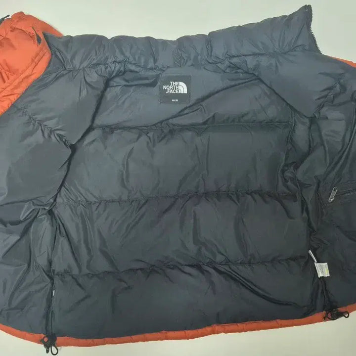[BUNJANG] The North Face Nuptse Goose Down Puffer Jacket / (M/95) 노스페이스 눕시 패딩 오렌지 구스 다운