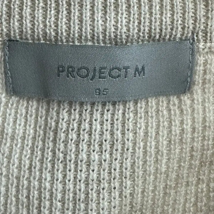 [BUNJANG] PROJECT M Knit Vest / PROJECT M 니트 베스트 조끼