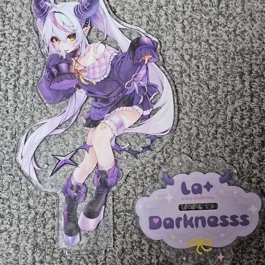 [BUNJANG] Hololive La+ Darknesss 2023 Birthday Acrylic Stand / 홀로라이브 라플라스 다크니스 2023 생일기념 아크릴스탠드