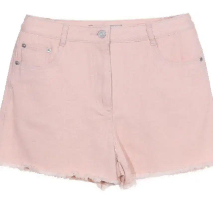 [BUNJANG] 8 Seconds Pink Denim Shorts / 에잇세컨즈 핑크 데님 반바지