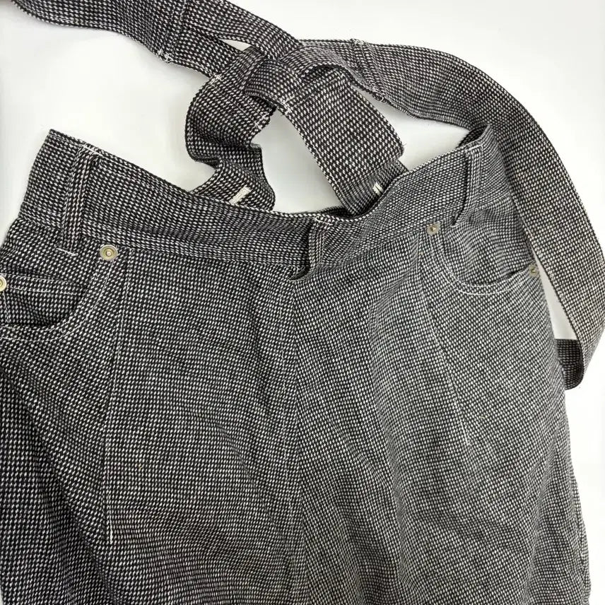 [BUNJANG] Merci Beaucoup Suspenders Pattern Pants / 메르시보꾸 서스펜더 패턴 바지 팬츠
