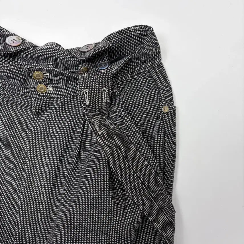 [BUNJANG] Merci Beaucoup Suspenders Pattern Pants / 메르시보꾸 서스펜더 패턴 바지 팬츠