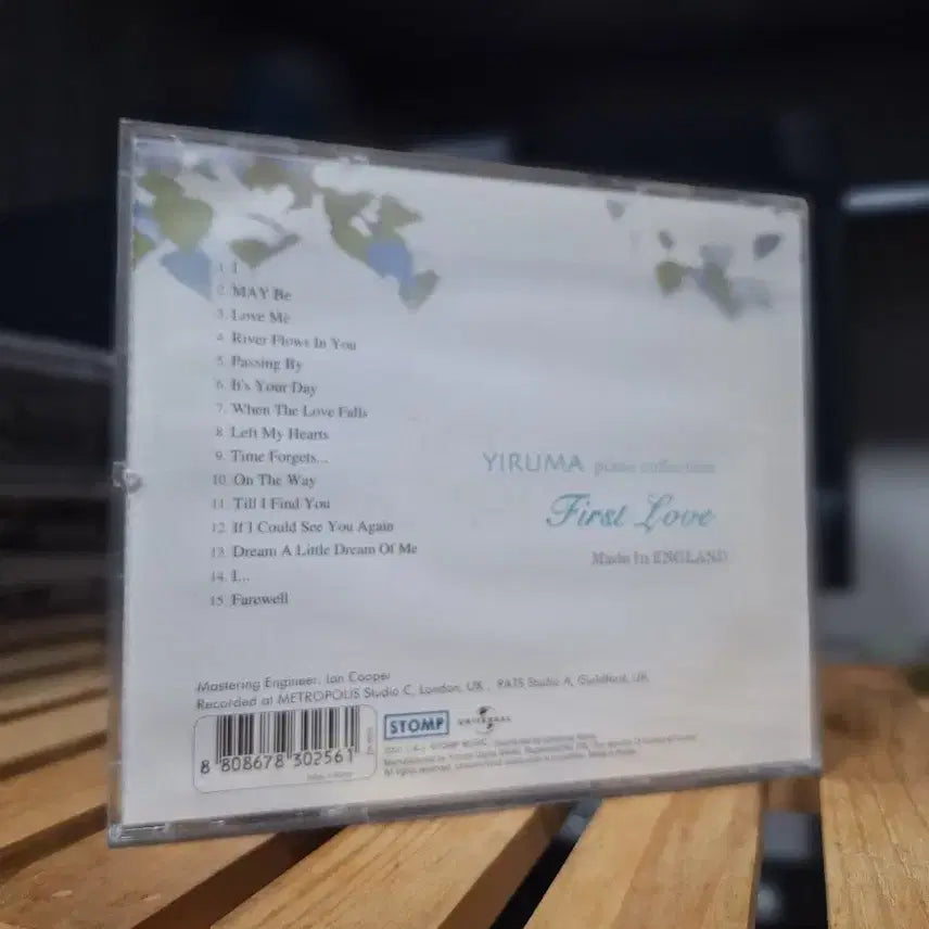 [BUNJANG] Yiruma First Love Piano CD Album / 이루마 First Love 피아노 CD 음반