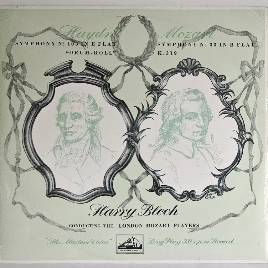 [BUNJANG] Harry Blech London Mozart Players Haydn Symphony No. 103 / Mozart Symphony No. 33 LP / LP 해리 블레크 - 하이든 103번/모차르트 33번 (수입반)