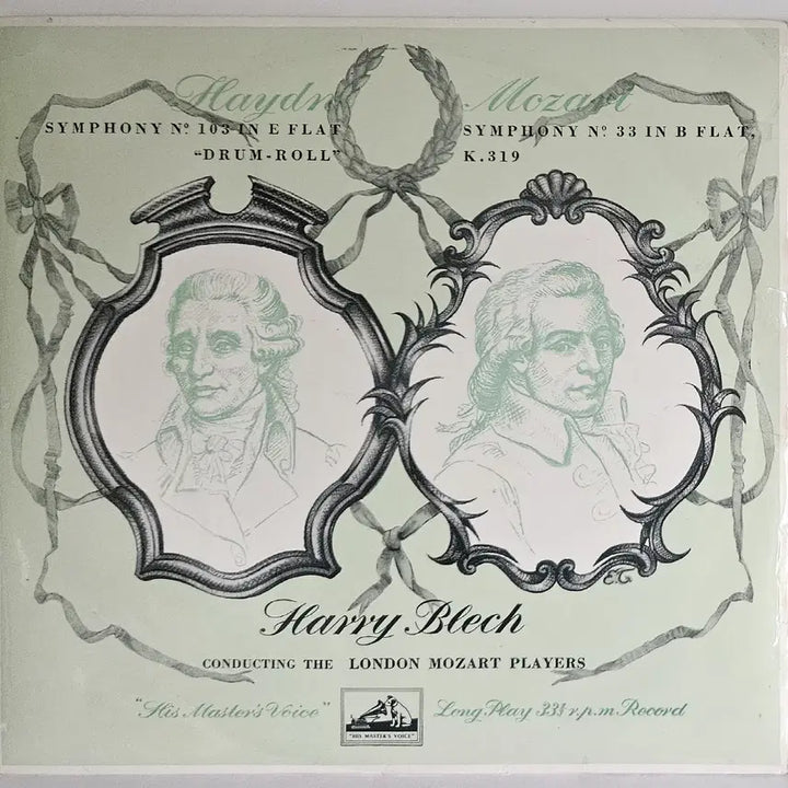 [BUNJANG] Harry Blech London Mozart Players Haydn Symphony No. 103 / Mozart Symphony No. 33 LP / LP 해리 블레크 - 하이든 103번/모차르트 33번 (수입반)