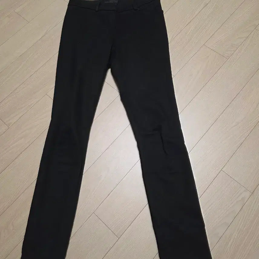 [SOLD OUT] orr 오르 블랙 슬랙스 여성 바지 기모