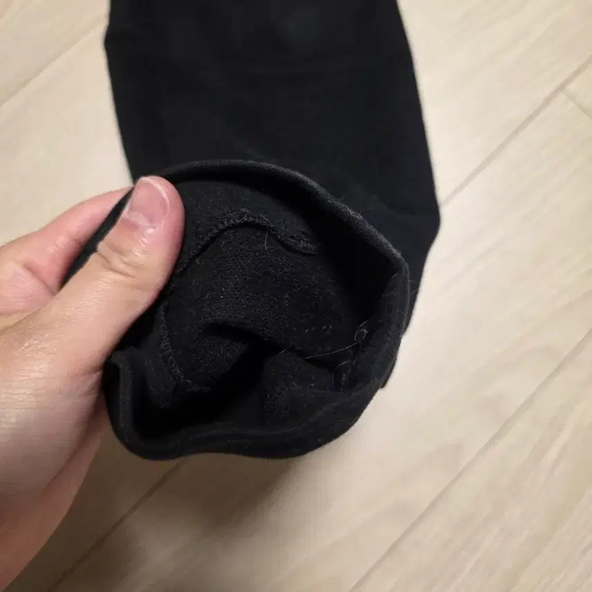 [SOLD OUT] orr 오르 블랙 슬랙스 여성 바지 기모