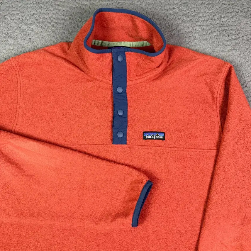 [BUNJANG] Patagonia Synchilla Snap-T Pullover Orange / 19ss 파타고니아 신칠라 스냅-T 주황