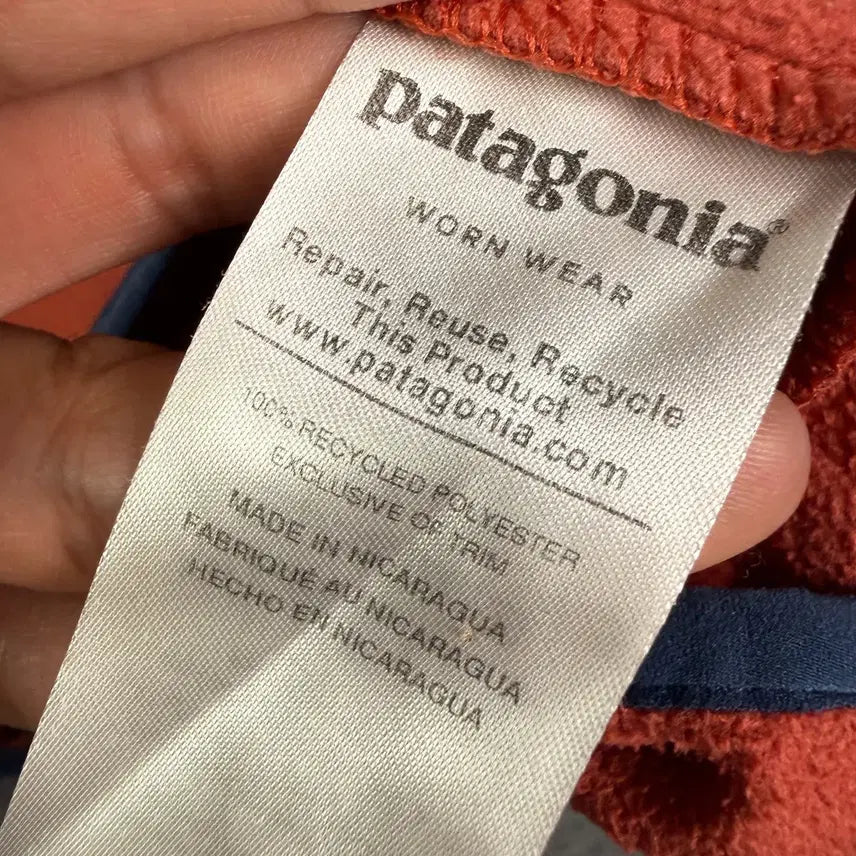 [BUNJANG] Patagonia Synchilla Snap-T Pullover Orange / 19ss 파타고니아 신칠라 스냅-T 주황