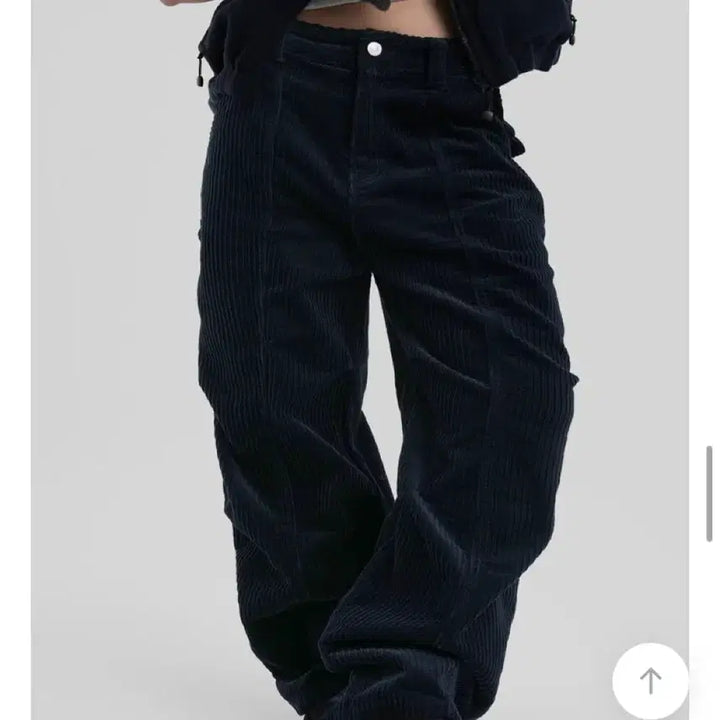 [BUNJANG] Autumn Made Carpenter Corduroy Pants Navy S / 새상품) 어텀 제작 카펜터 코듀로이 팬츠 / 네이비 S