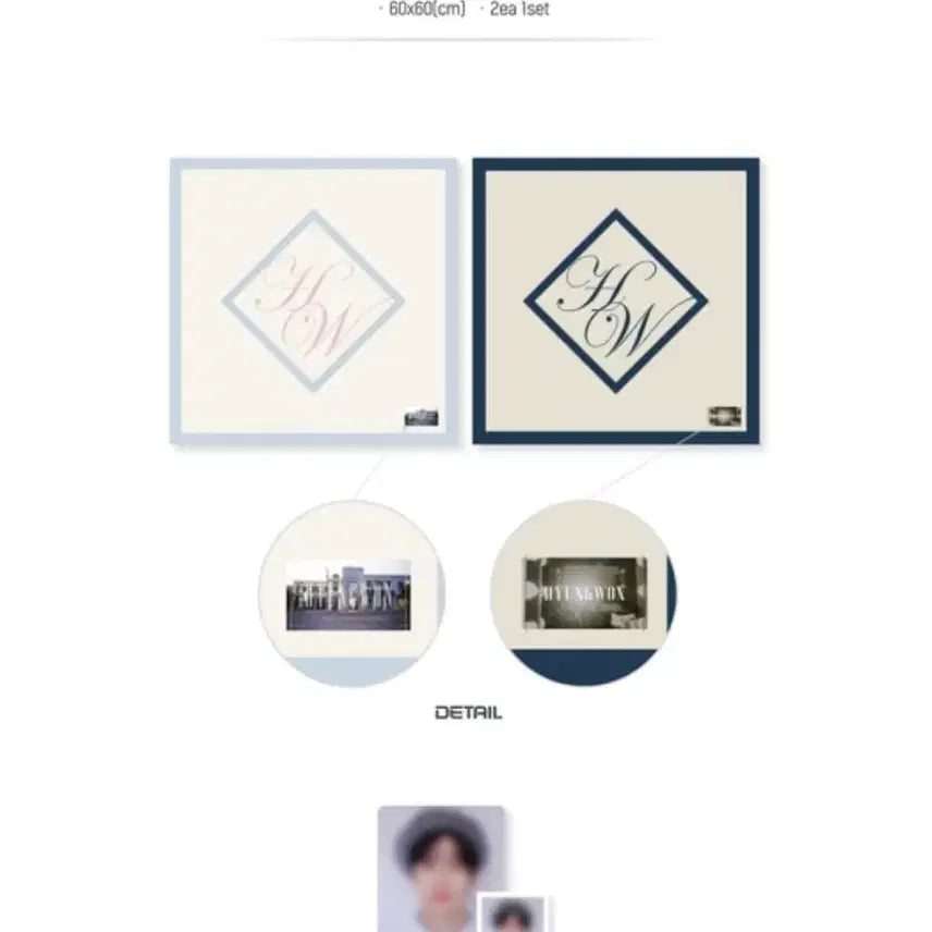 [BUNJANG] MONSTA X Hyungwon Agent Fan-Con MD Scarf / 몬스타엑스 mx agent 팬콘 형원 md 스카프