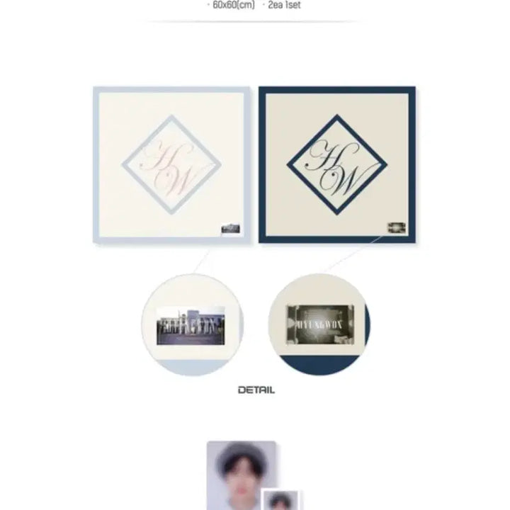 [BUNJANG] MONSTA X Hyungwon Agent Fan-Con MD Scarf / 몬스타엑스 mx agent 팬콘 형원 md 스카프
