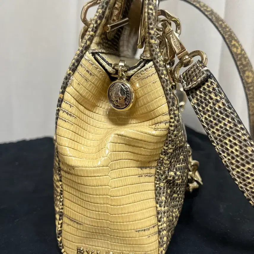 [BUNJANG] BVLGARI Lizard Chain Mini Bag / 불가리 리자드 체인 숄더 크로스백 / BVLGARI 코인참 빈티지 숄더백