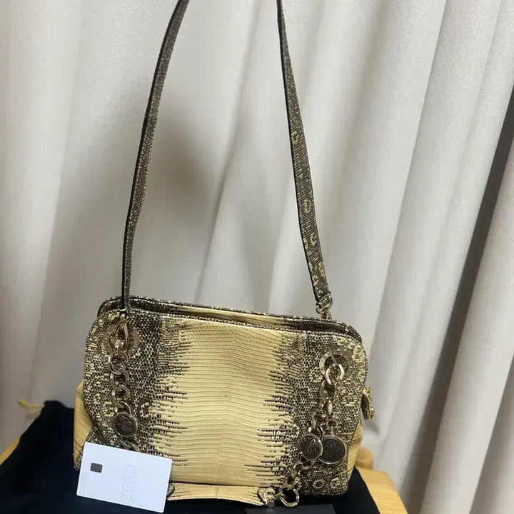 [BUNJANG] BVLGARI Lizard Chain Mini Bag / 불가리 리자드 체인 숄더 크로스백 / BVLGARI 코인참 빈티지 숄더백
