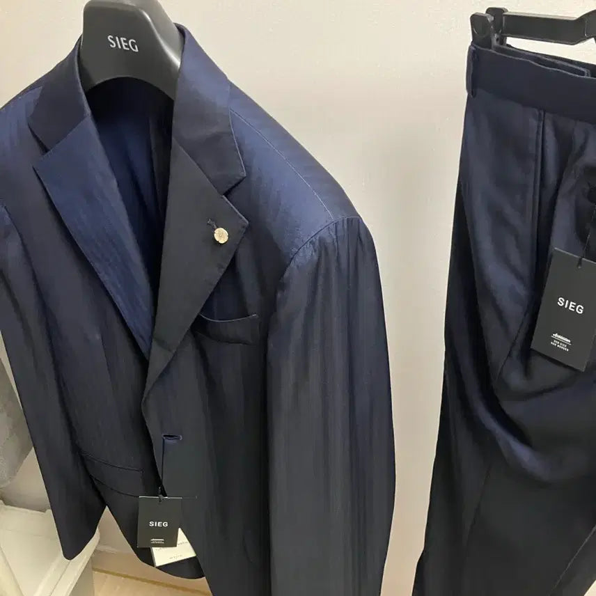 [BUNJANG] SIEG KITON Carlo Barbera Wool Suit Set / SIEG 지이크 정장세트 (키톤 카를로 바벨라 원단 수트)