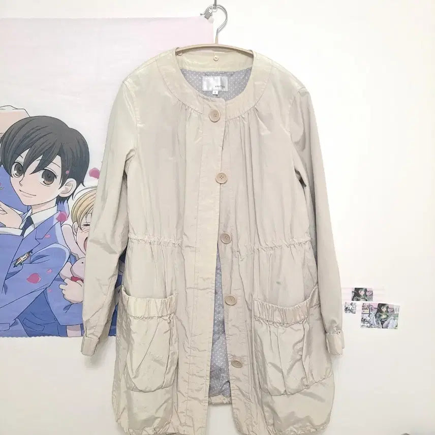 [BUNJANG] Vintage Mori Girl Windbreaker Jacket / 빈티지 모리걸 바람막이 야상 아우터