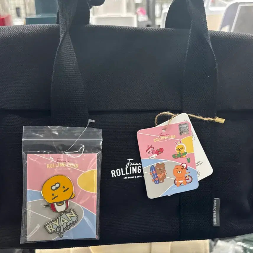 [SOLD OUT] 카카오프렌즈 롤링클럽 캔버스백 M