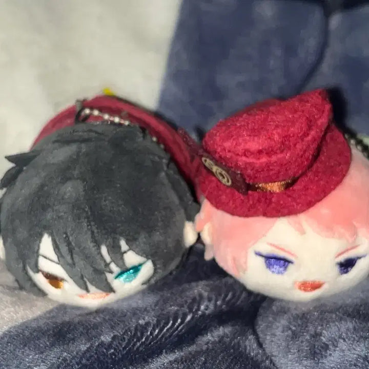 [BUNJANG] Ensemble Stars Mika &amp; Shu Valkyrie Mochi Mascot Bundle Set / 앙스타 슈 미카 발키리 모찌마스 일괄