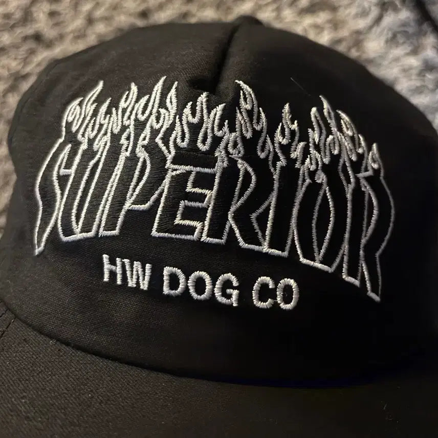 [BUNJANG] Dog&amp;Co SUPERIOR HW Dog CO Ball Cap / 도그앤코 SUPERIOR HW DOG CO 볼캡