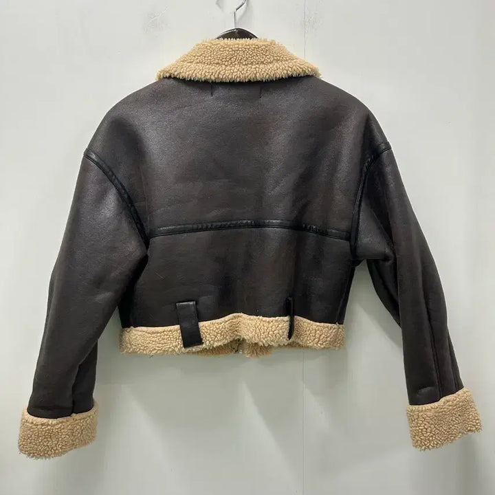 [BUNJANG] Zara Vintage Crop Mustang Jacket 85 / [만원 아라비아빈티지]자라 크롭 무스탕 자켓 85