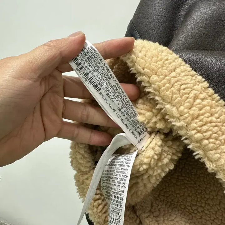 [BUNJANG] Zara Vintage Crop Mustang Jacket 85 / [만원 아라비아빈티지]자라 크롭 무스탕 자켓 85