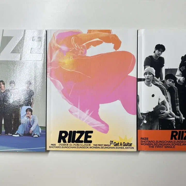 [BUNJANG] RIIZE Get A Guitar Unsealed Album Set / 라이즈 Get A Guitar 개봉앨범 세트