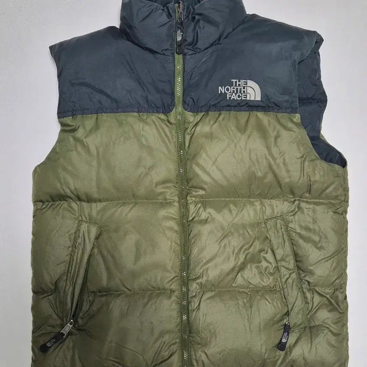 [BUNJANG] The North Face 700 Olive Nuptse Padded Vest / (M/95) 노스페이스 구형 700 올리브 골드원코리아 패딩 조끼 눕시