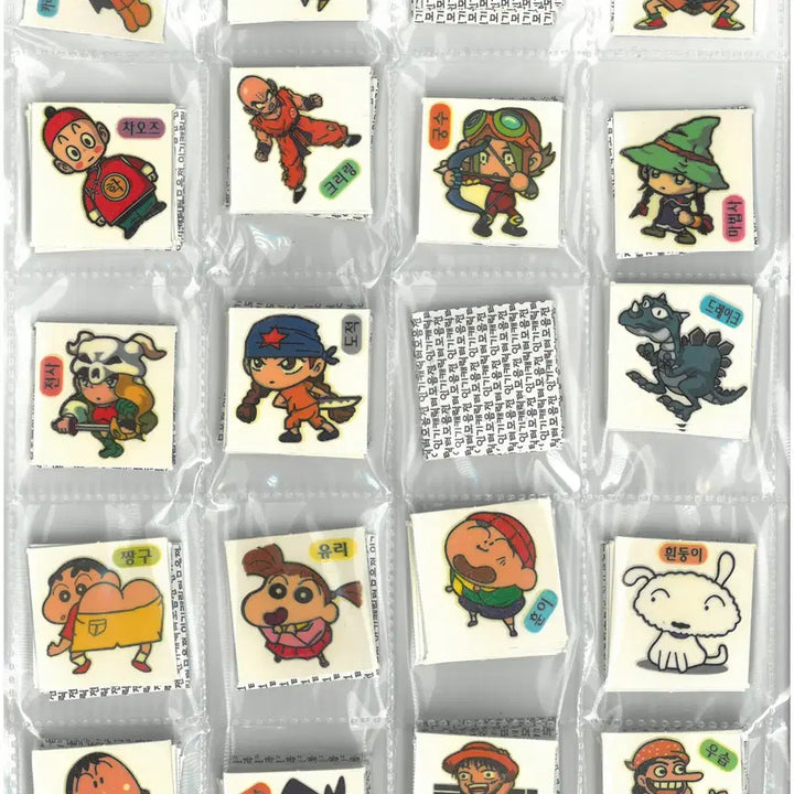 [BUNJANG] Character Seal Stickers / 캐릭터 씰스티커