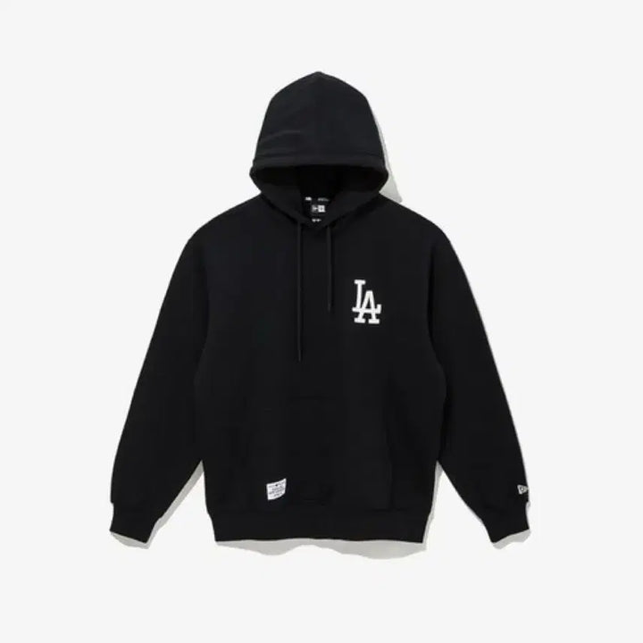 [BUNJANG] MLB LA Dodgers Patched Hoodie Black (Size M) / 뉴에라 NEW ERA MLB LA 다저스 패치드 후드티 블랙 M사이즈
