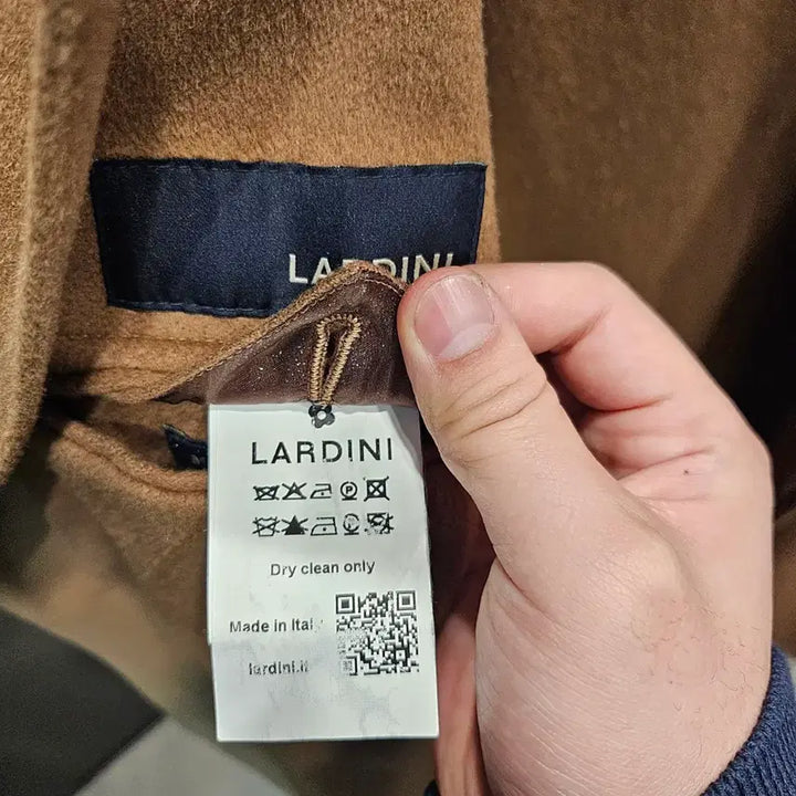 [BUNJANG] Lardini Camel Loro Piana Single Coat / 라르디니 카멜 로로원단 싱글 코트