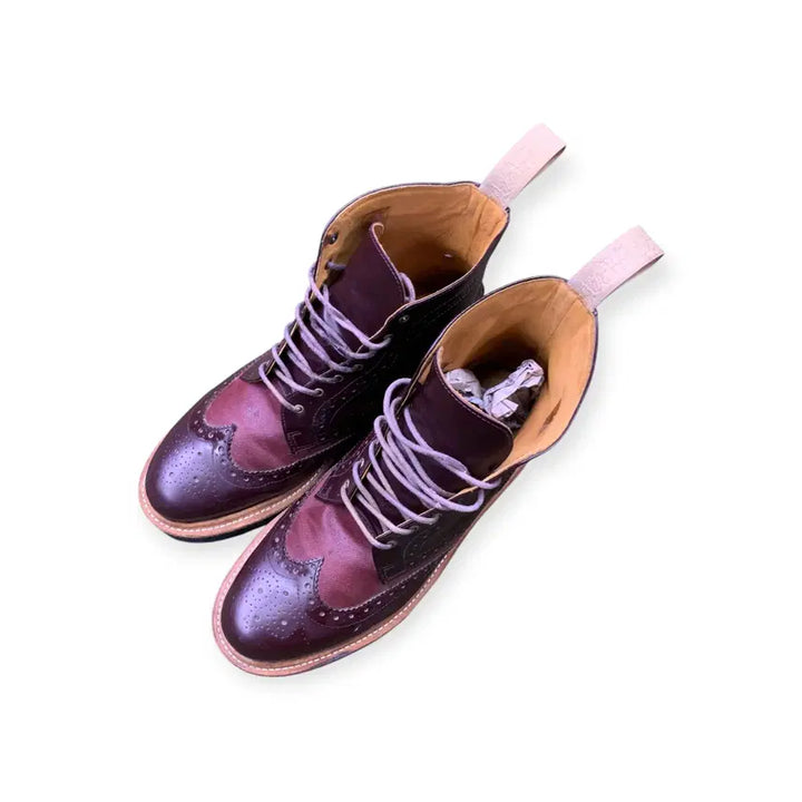 [BUNJANG] Dr. Martens Bentley Brogue Wingtip Leather Boots / 260,41)닥터마틴 7홀 벤틀리 브로그 윙팁 가죽 부츠 워커