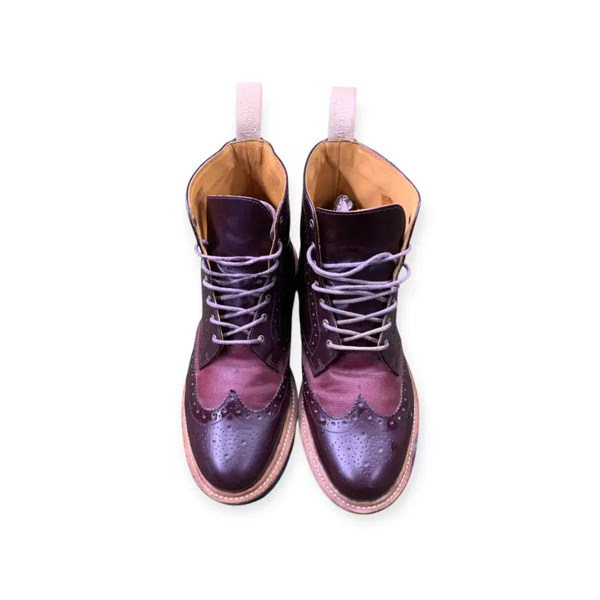 [BUNJANG] Dr. Martens Bentley Brogue Wingtip Leather Boots / 260,41)닥터마틴 7홀 벤틀리 브로그 윙팁 가죽 부츠 워커