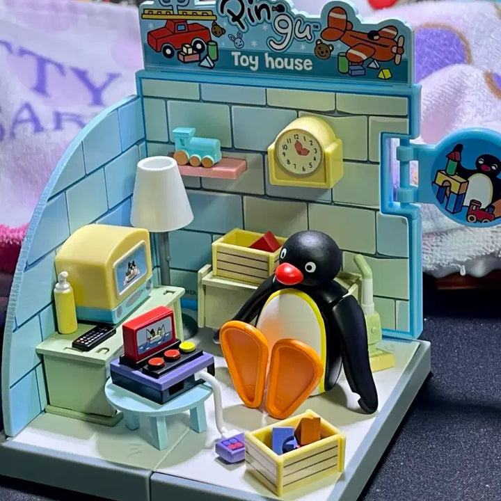 [BUNJANG] Pingu Toy House Figure Lego Set / 핑구 Toy House 장난감 완구 피규어 레고
