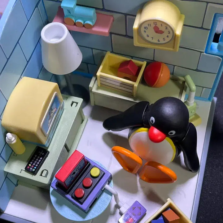[BUNJANG] Pingu Toy House Figure Lego Set / 핑구 Toy House 장난감 완구 피규어 레고