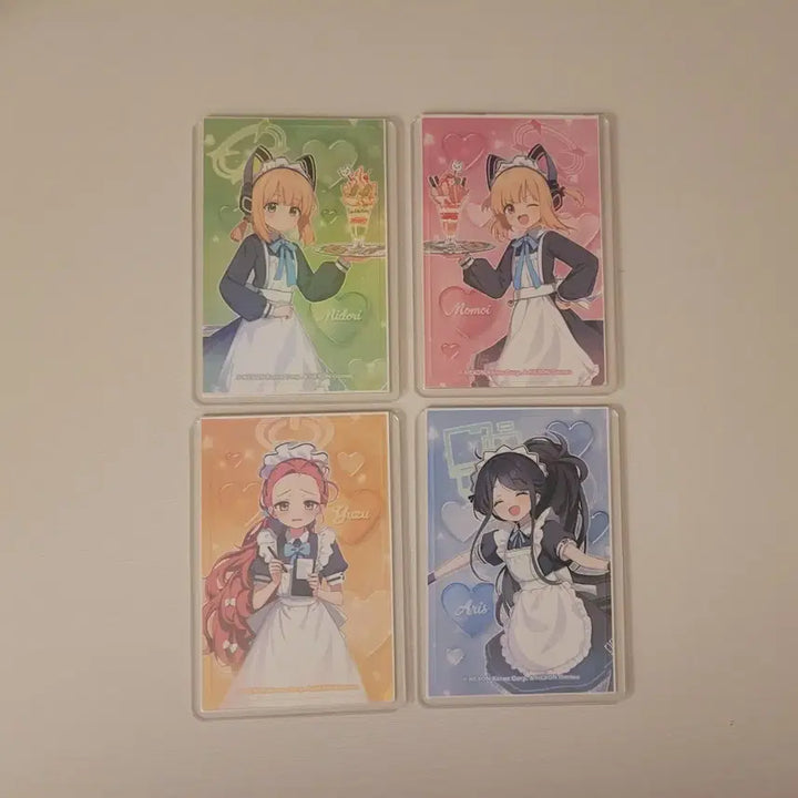 [BUNJANG] Blue Archive Game Development Club Transportation Card Sticker / [2주년 공식] 블루아카이브 게임개발부 교통카드 스티커