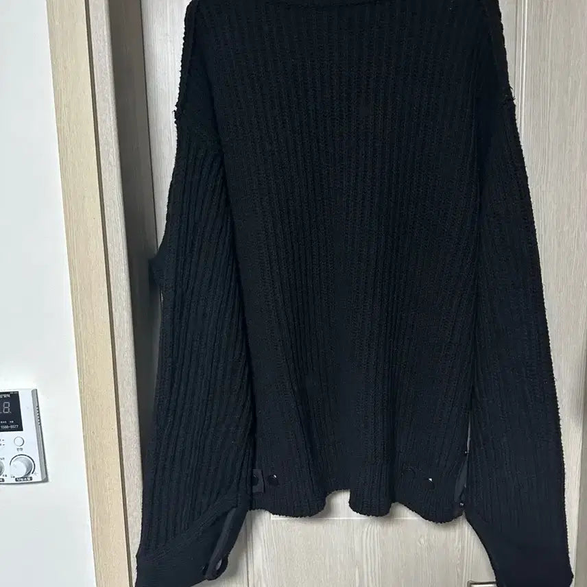 [BUNJANG] Black Oversized Thick Knit Sweater / 블랙도톰박시니트 무배.