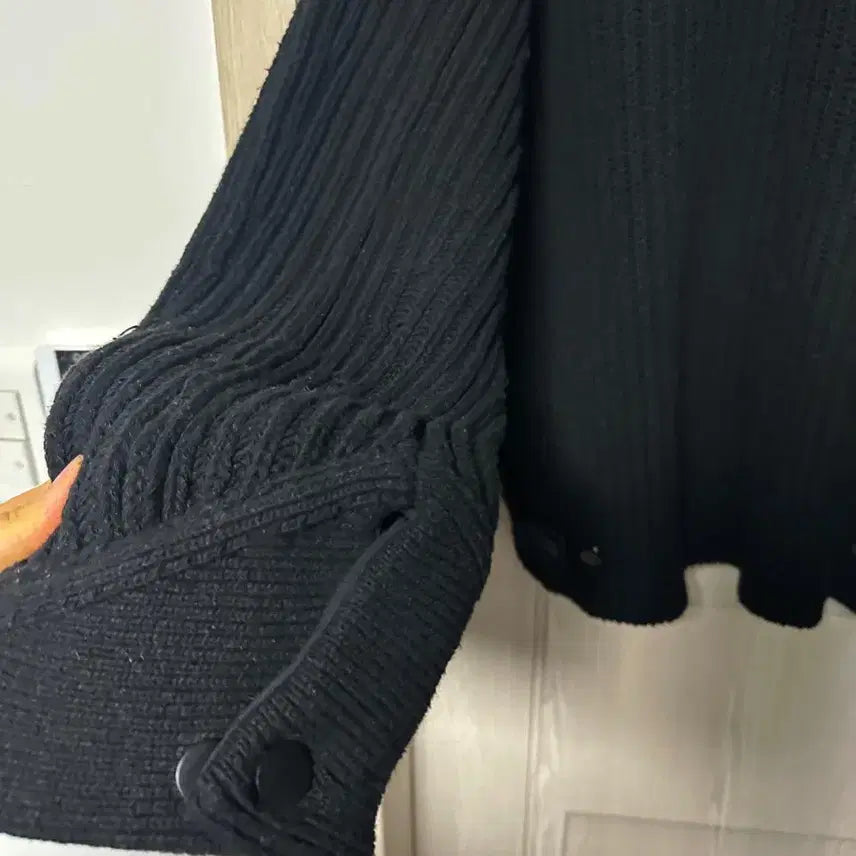 [BUNJANG] Black Oversized Thick Knit Sweater / 블랙도톰박시니트 무배.
