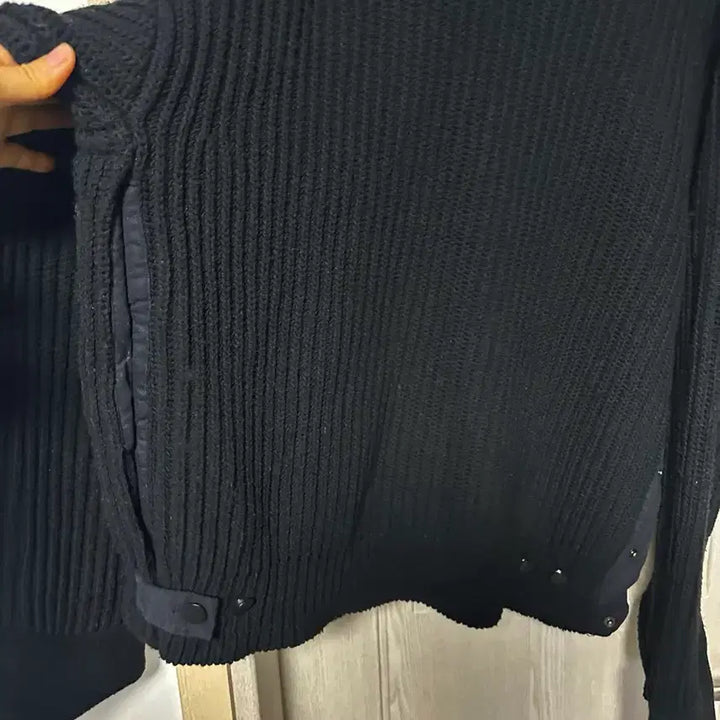 [BUNJANG] Black Oversized Thick Knit Sweater / 블랙도톰박시니트 무배.