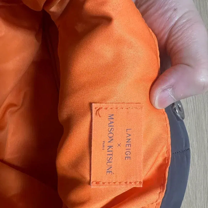 [BUNJANG] Maison Kitsune Laneige Padded Tote Bag / 메종키츠네 라네즈 패딩 토트백