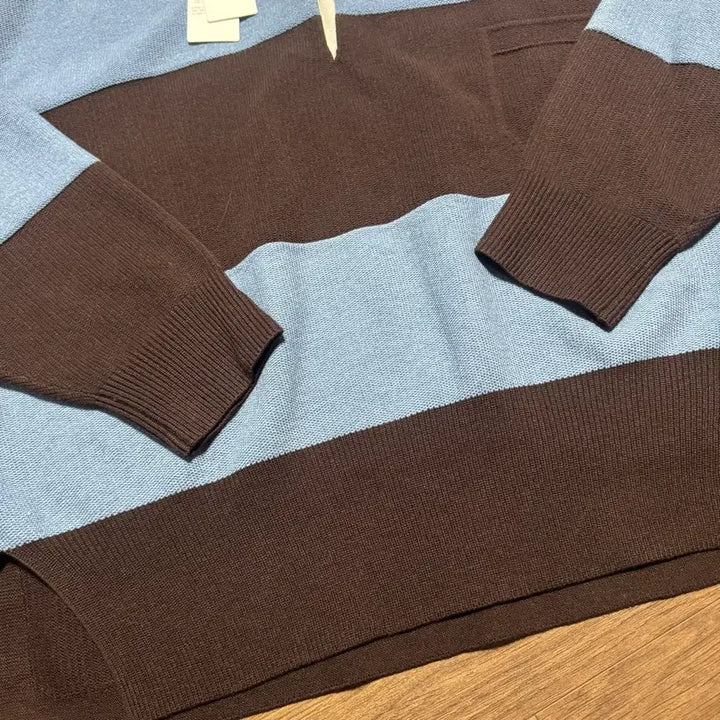 [BUNJANG] Bluefit Striped Knit Sweater / 블루핏 단가라 니트 L