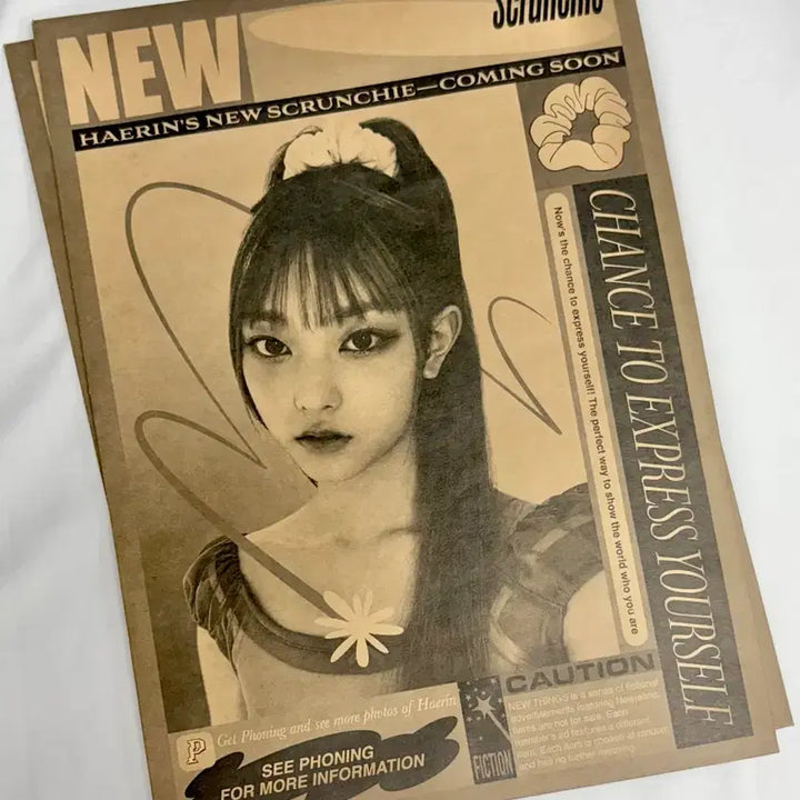 [BUNJANG] NewJeans Haerin Note Board / (미개봉) 뉴진스 해린 노트 보드 NJ NOTE BOARD HAERIN