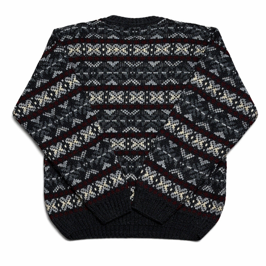 [BUNJANG] HONORS Fair Isle Nordic Knit Sweater / USA 90s 미국빈티지 아메카지 페어아일 노르딕 보헤미안 니트 스웨터