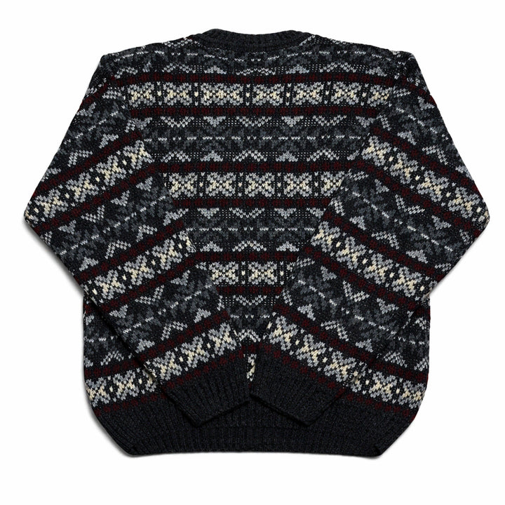 [BUNJANG] HONORS Fair Isle Nordic Knit Sweater / USA 90s 미국빈티지 아메카지 페어아일 노르딕 보헤미안 니트 스웨터