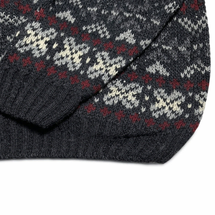 [BUNJANG] HONORS Fair Isle Nordic Knit Sweater / USA 90s 미국빈티지 아메카지 페어아일 노르딕 보헤미안 니트 스웨터